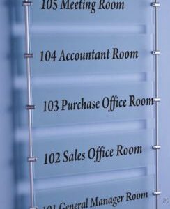 מערכת תלייה על מוט קיר לקיר