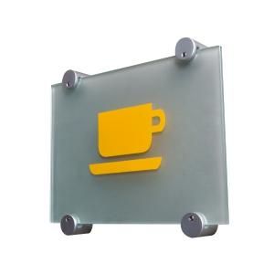 ספייסר ללא צורך לקידוח בזכוכית