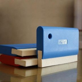 מגב כותנה עם מחזיק פלסטיק